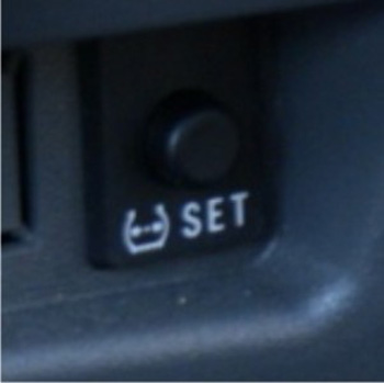 Where is the Tpms Reset Button on Toyota Camry  